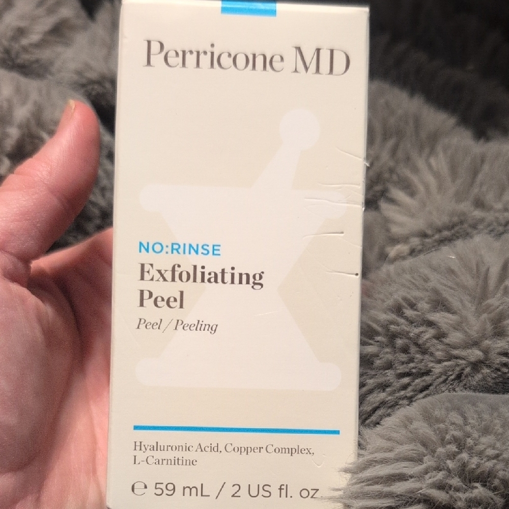 NEW Perricone MD No: Rinse Exfoliating Peel w/ Hyaluronic Acid & Copper Complex